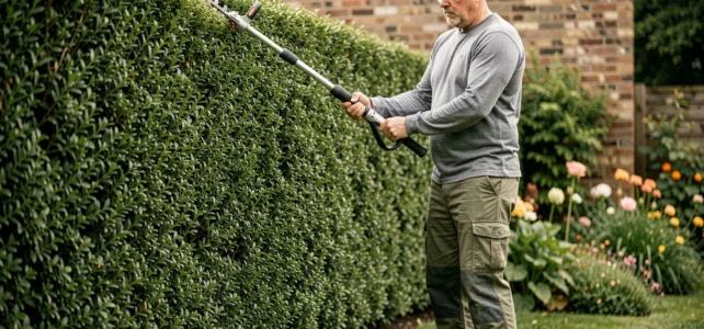 Comment bien choisir et utiliser un taille-haie télescopique pour vos haies hautes